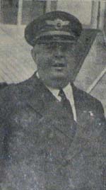 Hindenburg-koneen kapteeni BRAUER.