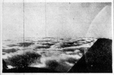 En flygfärd över molnhavet är en sensation.